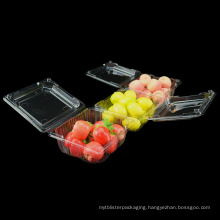 Clear Disposable Plastic Food Box Fruit Container Packaging